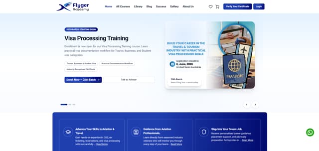 Flyger Academy — Aviation Academy & Training