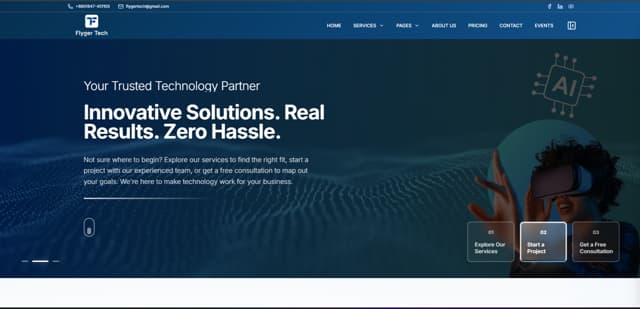 Flyger Tech — Software & Technology